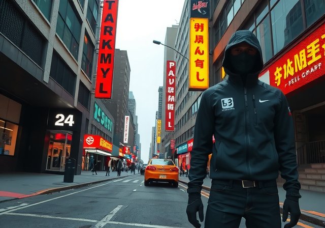 Shadow Nexus screenshot: neon street chase